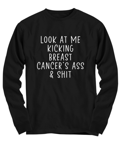 Breast Cancer Survivor Long Sleeve Tee Shirt Longsleeve Tshirt