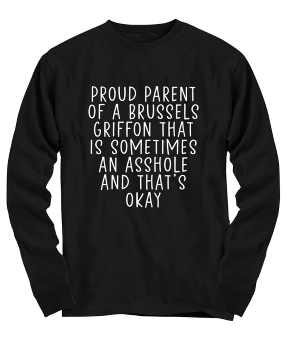 Brussels Griffon Long Sleeve Tee Shirt Longsleeve Tshirt