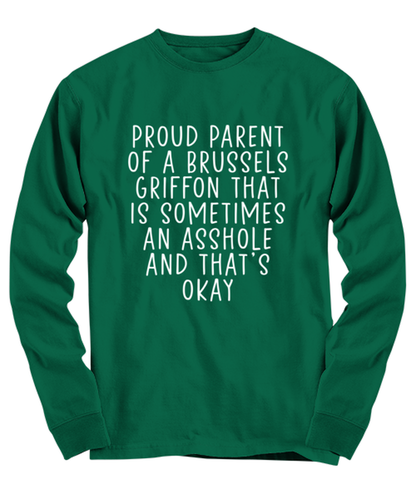 Brussels Griffon Long Sleeve Tee Shirt Longsleeve Tshirt