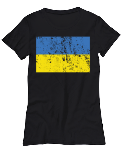 Ukraine Flag Ukrainian Women's Tee Shirt Woman Tshirt