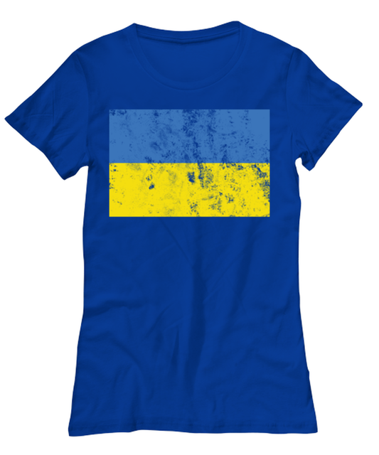 Ukraine Flag Ukrainian Women's Tee Shirt Woman Tshirt