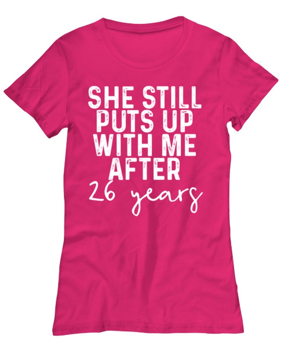 26th Anniversary Women's Tee Shirt Woman Tshirt