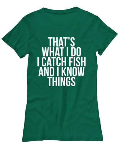 Fishing Fisherman Women's Tee Shirt Woman Tshirt