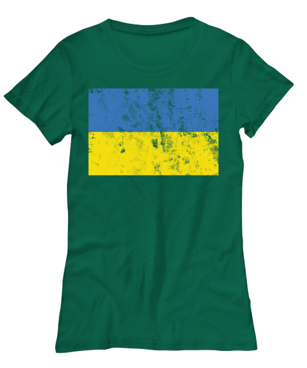 Ukraine Flag Ukrainian Women's Tee Shirt Woman Tshirt