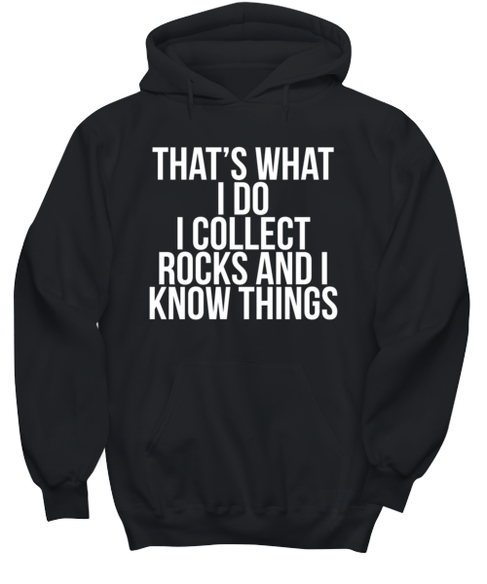 Rock Collector Hoodie Hooded Tshirt