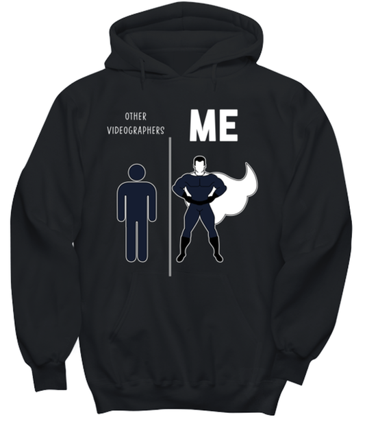 Videographer Hoodie Hooded Tshirt