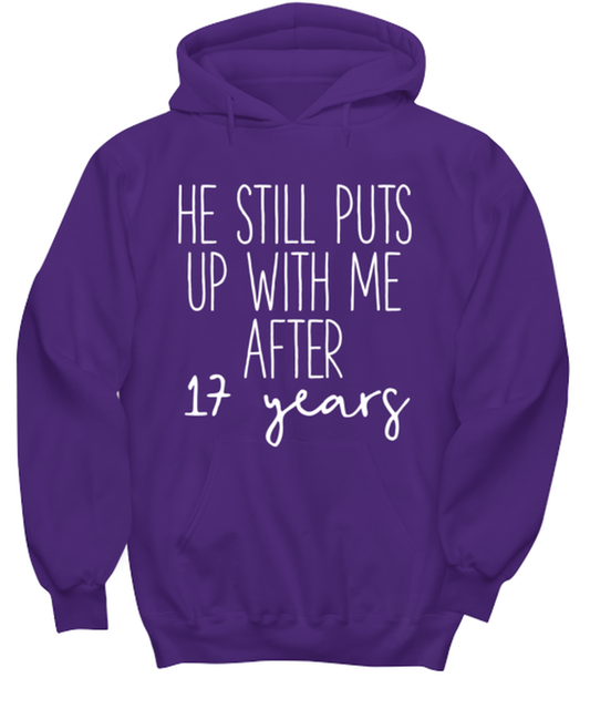 17th Anniversary Hoodie Hooded Tshirt