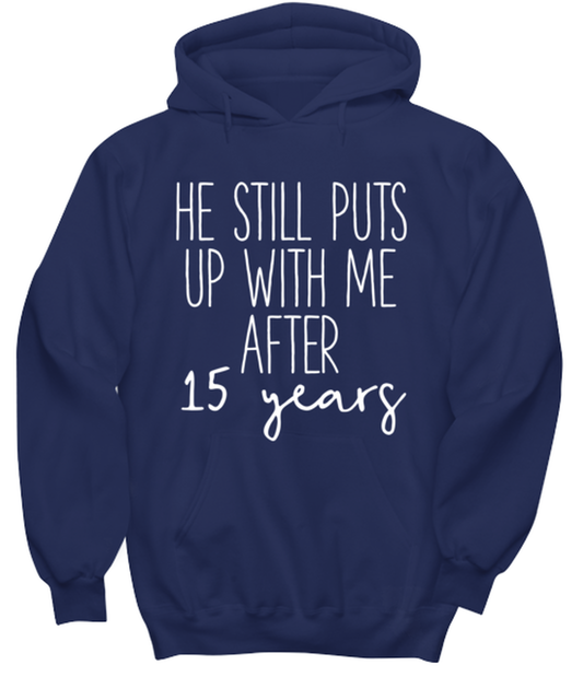 15th Anniversary Hoodie Hooded Tshirt