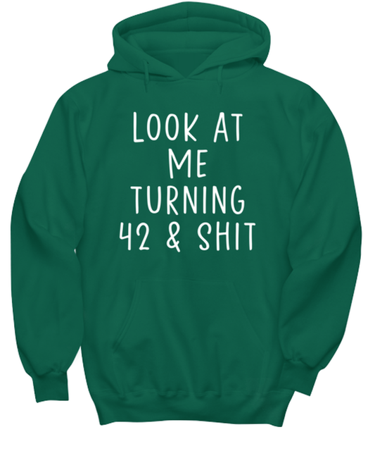 42nd Birthday Hoodie Hooded Tshirt