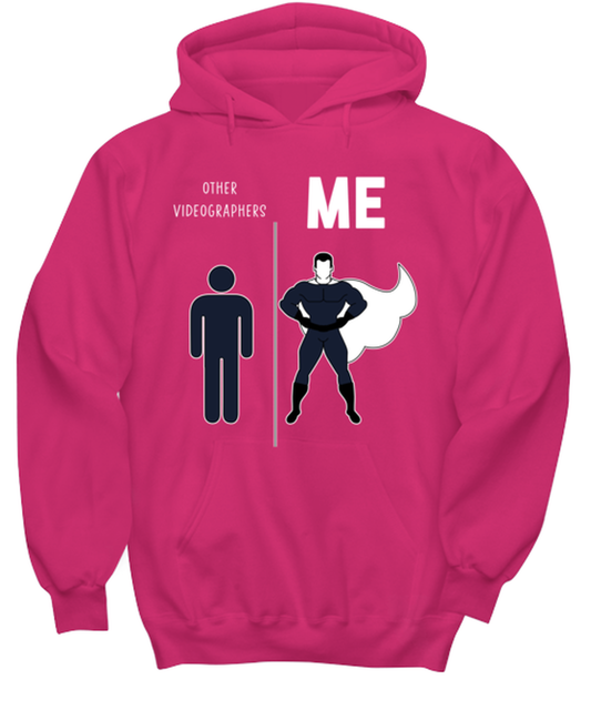 Videographer Hoodie Hooded Tshirt