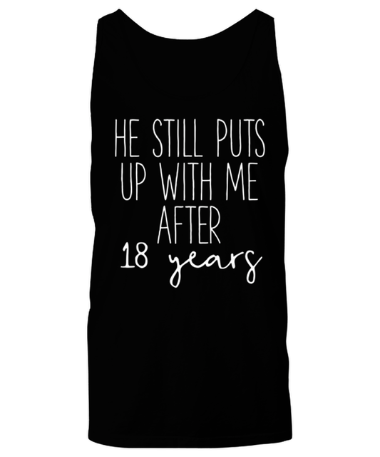 18th Anniversary Unisex Tank Top Shirt