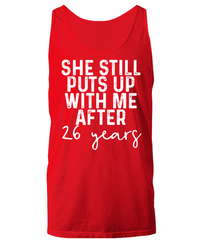 26th Anniversary Unisex Tank Top Shirt