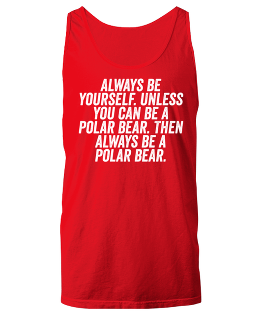 Polar Bear Lover Unisex Tank Top Shirt