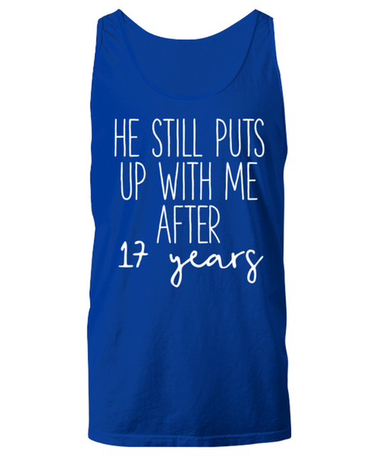 17th Anniversary Unisex Tank Top Shirt