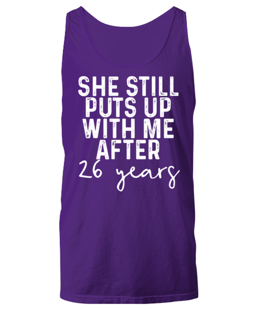 26th Anniversary Unisex Tank Top Shirt