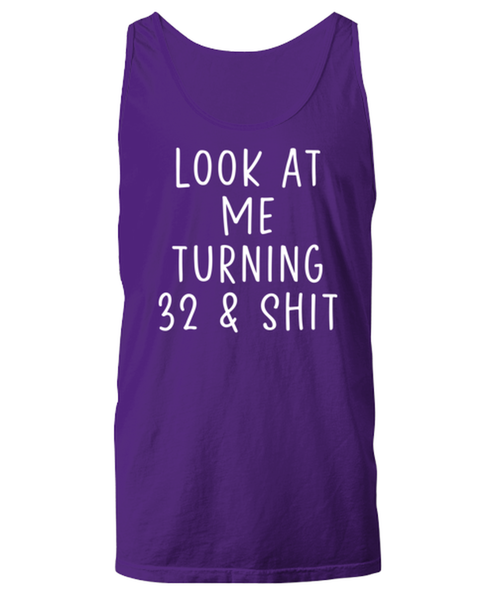 32nd Birthday Unisex Tank Top Shirt