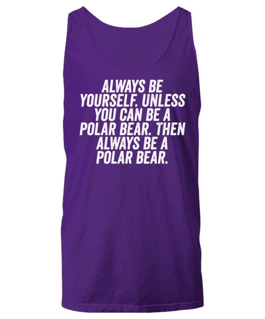 Polar Bear Lover Unisex Tank Top Shirt