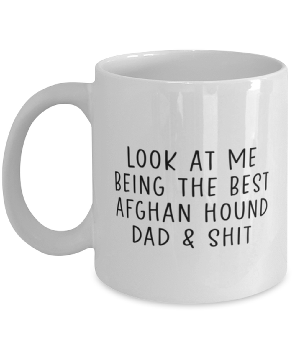 Afghan Hound Dad Coffee Mug Nice Cup Appreciation Thank You