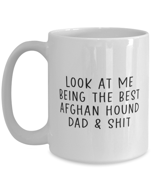 Afghan Hound Dad Coffee Mug Nice Cup Appreciation Thank You