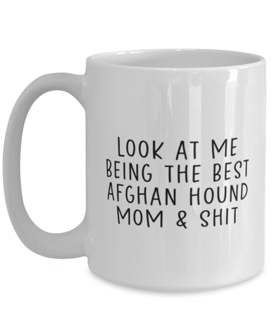 Afghan Hound Mom Coffee Mug Nice Cup Appreciation Thank You