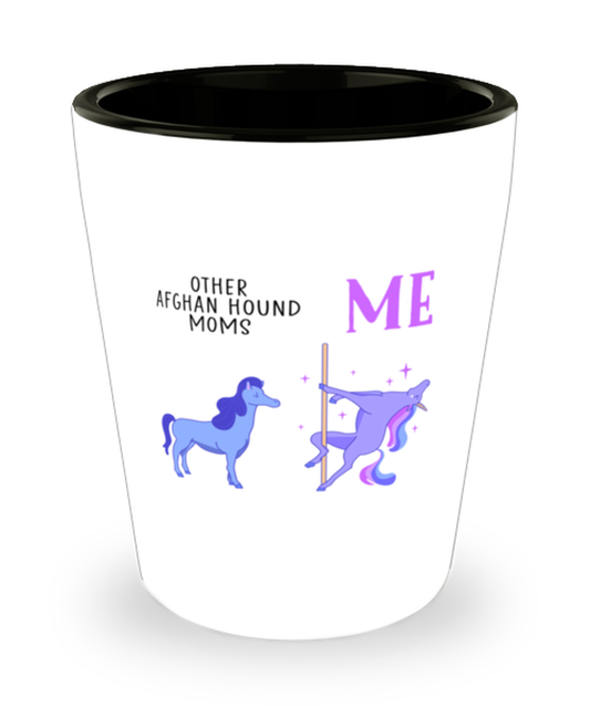 Afghan Hound Mom Shot Glass Nice Shotglass Appreciation Thank You