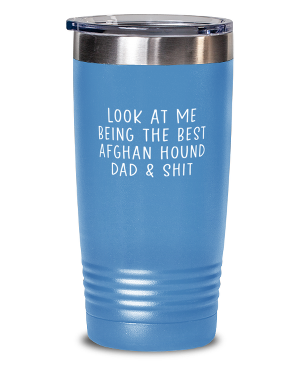 Afghan Hound Dad Tumbler Nice Appreciation Thank You Travel Mug