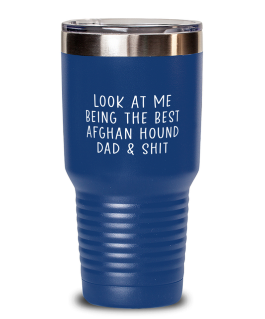 Afghan Hound Dad Tumbler Nice Appreciation Thank You Travel Mug