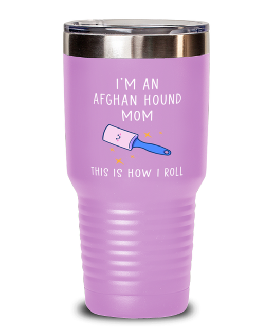 Afghan Hound Mom Tumbler Nice Appreciation Thank You Travel Mug