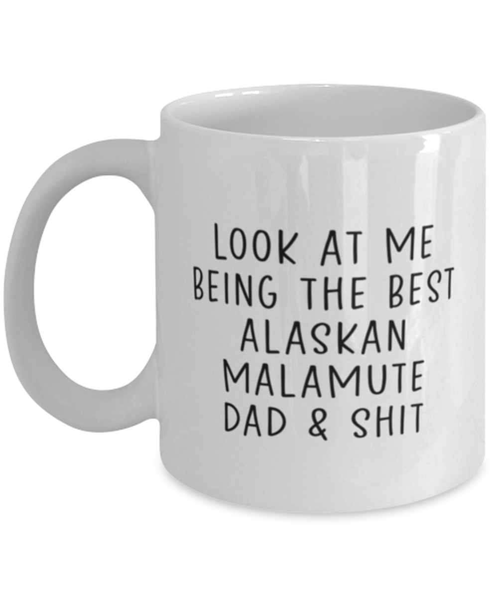 Alaskan Malamute Dad Coffee Mug Nice Appreciation Thank You Cup