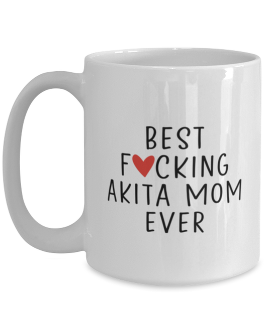 Akita Mom Coffee Mug Nice Appreciation Thank You Cup