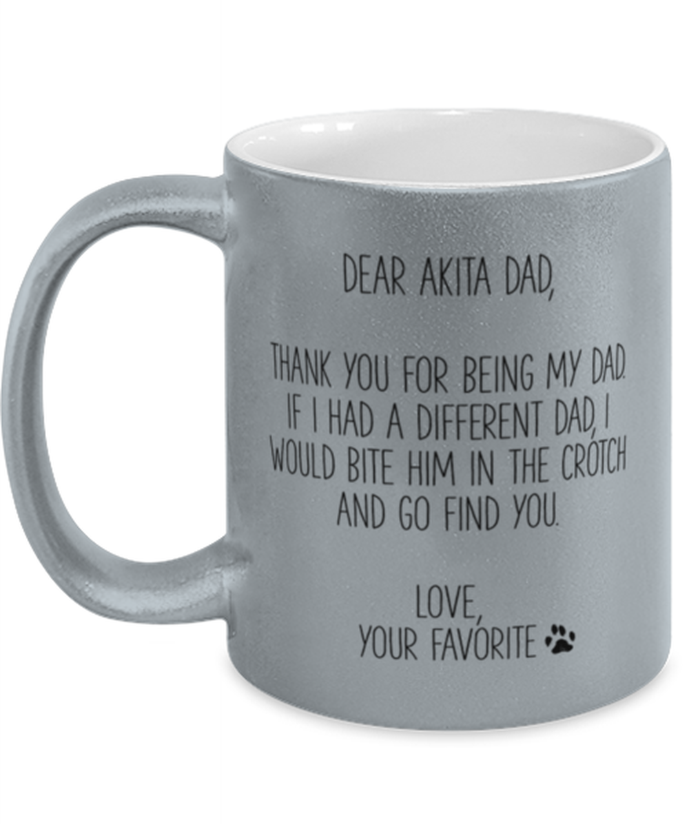 Akita Dad Coffee Mug Nice Appreciation Thank You Cup