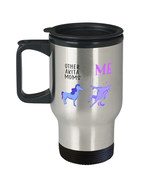 Akita Mom Travel Mug Nice Appreciation Thank You Tumbler Cup