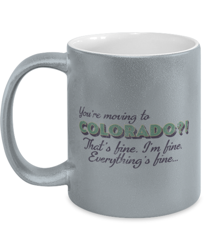 Moving to Colorado Moving Away Coffee Mug Unique Cup