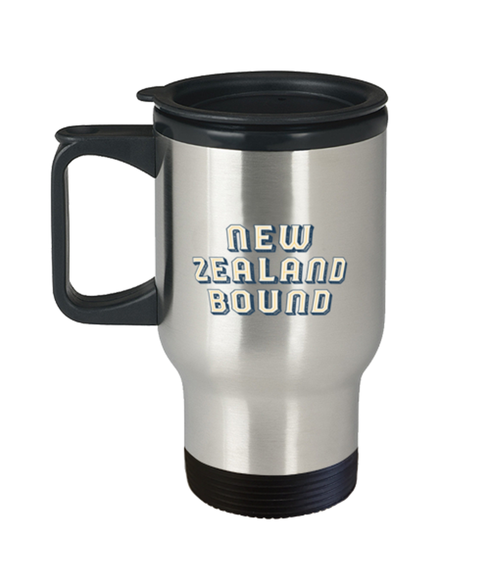 Moving to New Zealand Tumbler Travel Coffee Mug Unique Cup