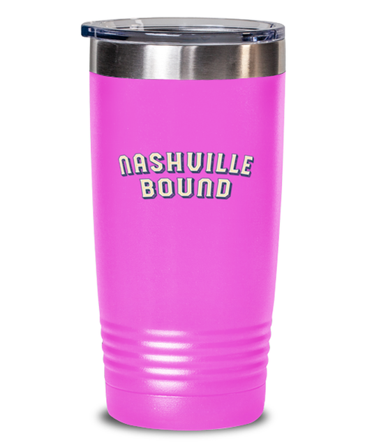 Moving to Nashville Tumbler Travel Coffee Mug Unique Cup