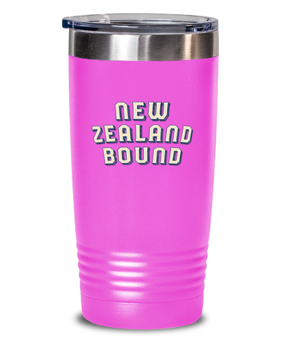 Moving to New Zealand Tumbler Travel Coffee Mug Unique Cup