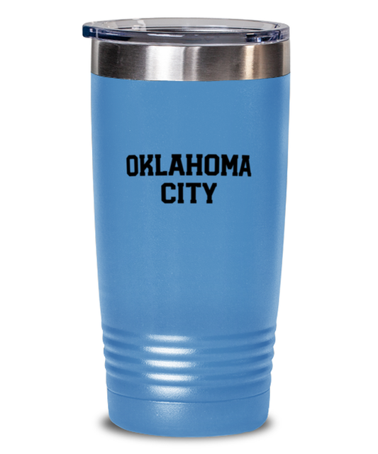 Oklahoma City Moving Away Tumbler Travel Coffee Mug Unique Cup