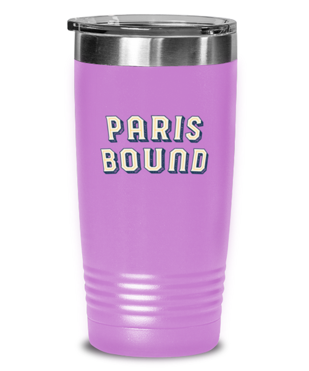 Moving to Paris France Moving Away Housewarming Tumbler Travel Coffee Mug Unique Cup