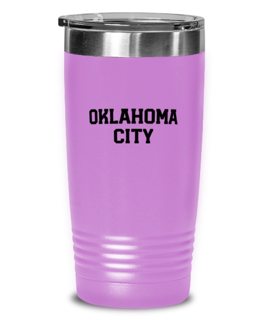 Oklahoma City Moving Away Tumbler Travel Coffee Mug Unique Cup