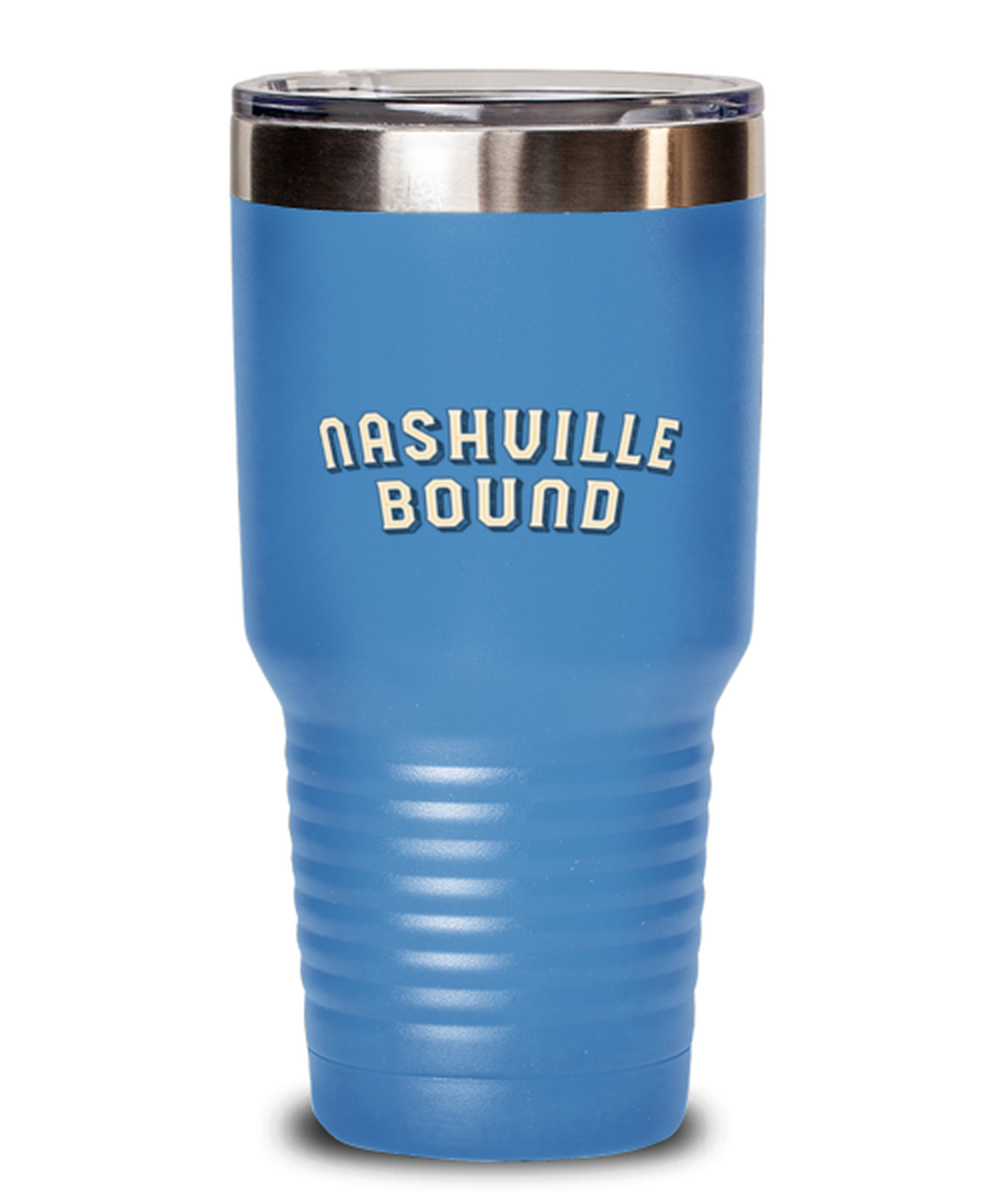 Moving to Nashville Tumbler Travel Coffee Mug Unique Cup