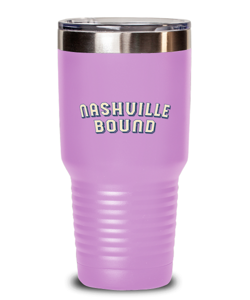 Moving to Nashville Tumbler Travel Coffee Mug Unique Cup