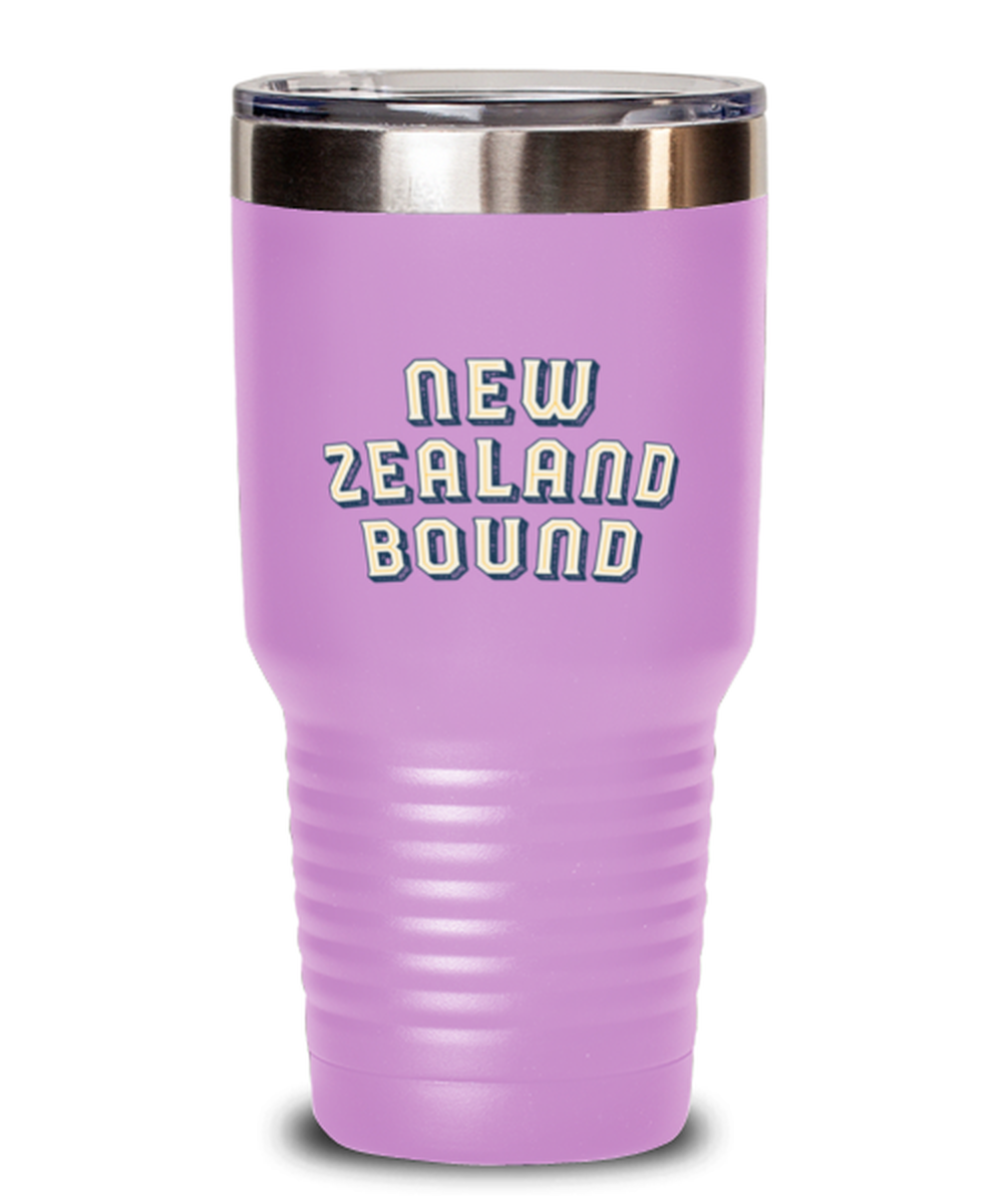 Moving to New Zealand Tumbler Travel Coffee Mug Unique Cup