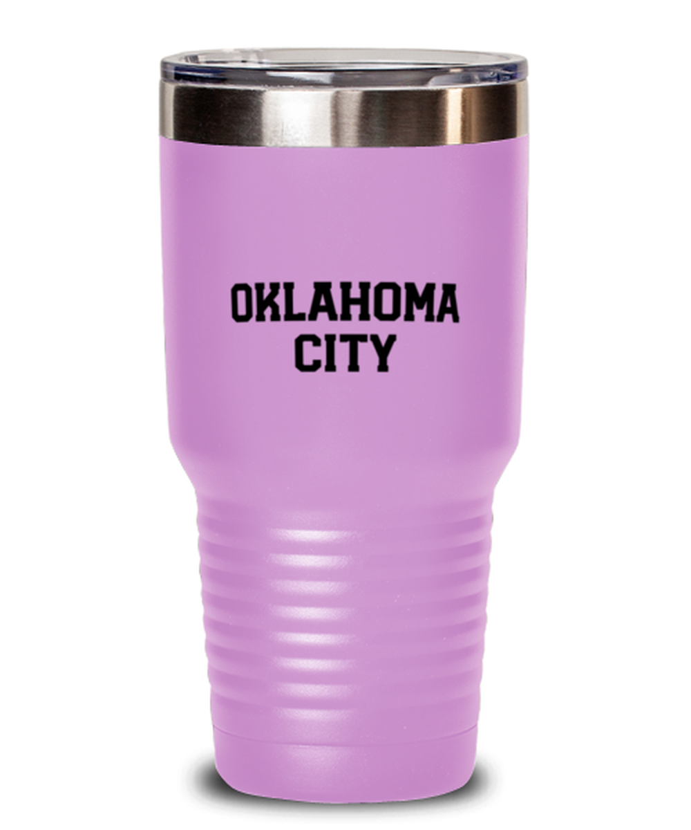 Oklahoma City Moving Away Tumbler Travel Coffee Mug Unique Cup