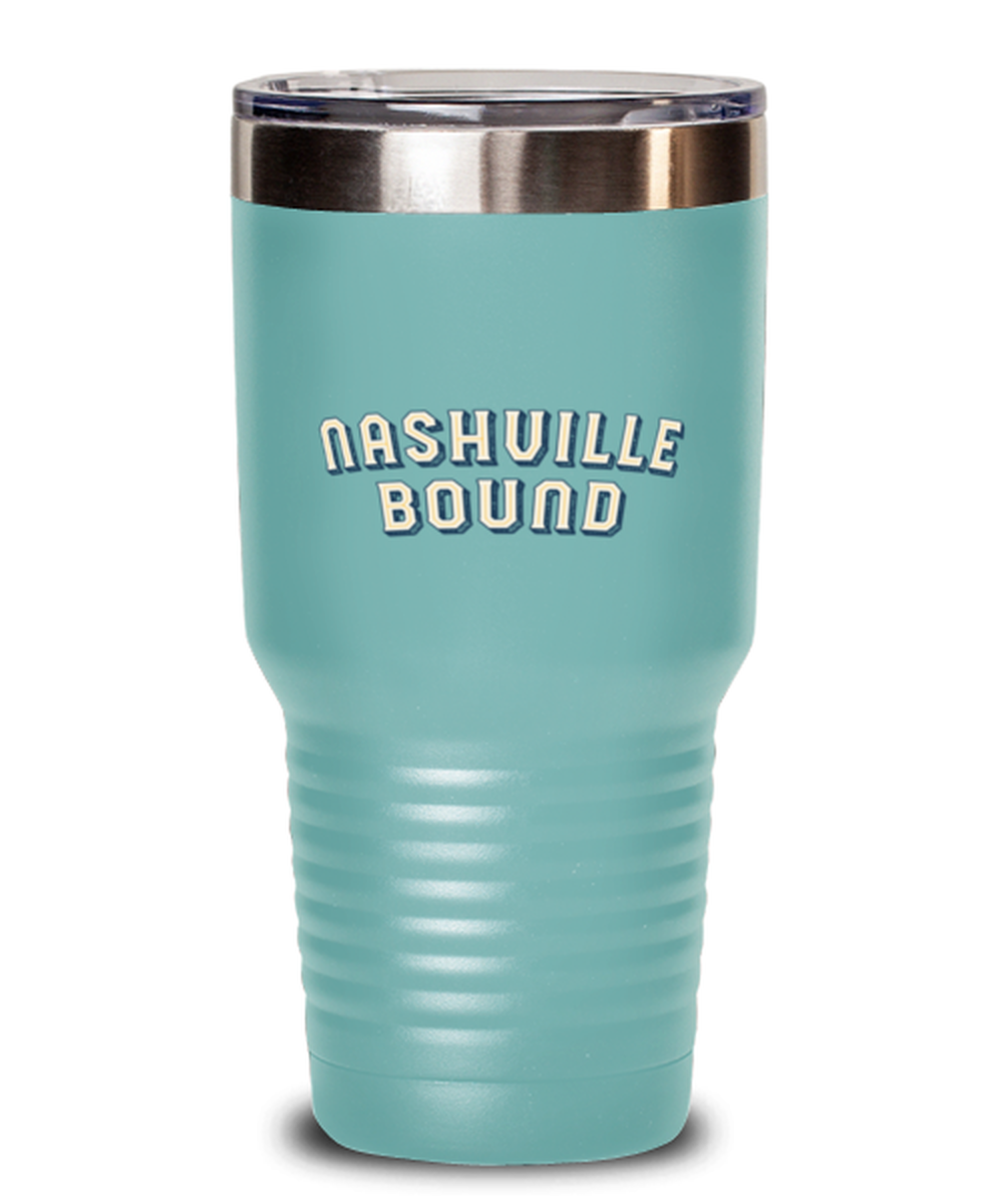 Moving to Nashville Tumbler Travel Coffee Mug Unique Cup