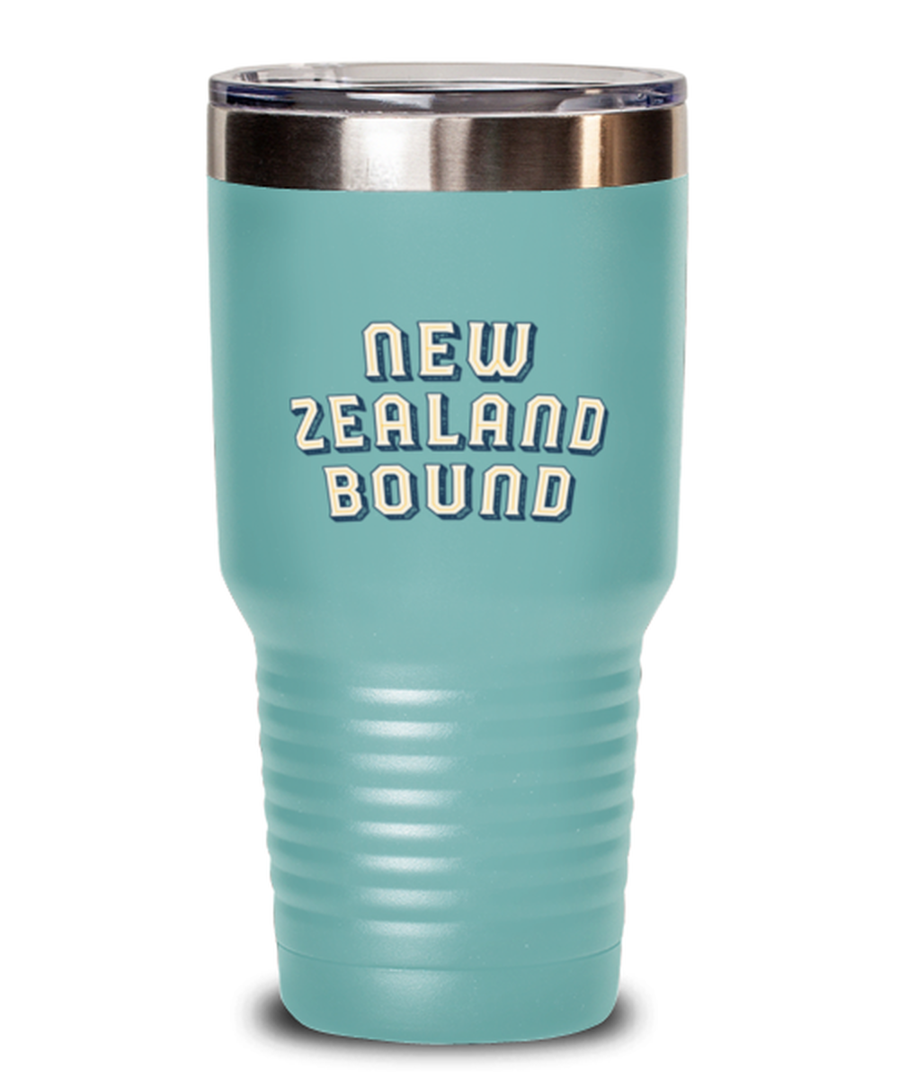 Moving to New Zealand Tumbler Travel Coffee Mug Unique Cup