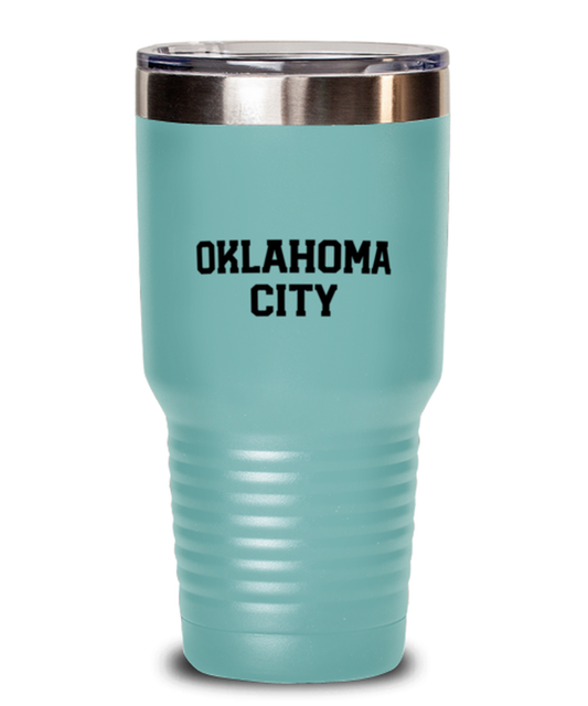 Oklahoma City Moving Away Tumbler Travel Coffee Mug Unique Cup