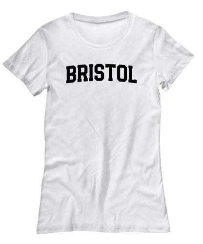 Bristol UK Moving Away Womens T Shirt Unique Tshirt Cool Woman Tee