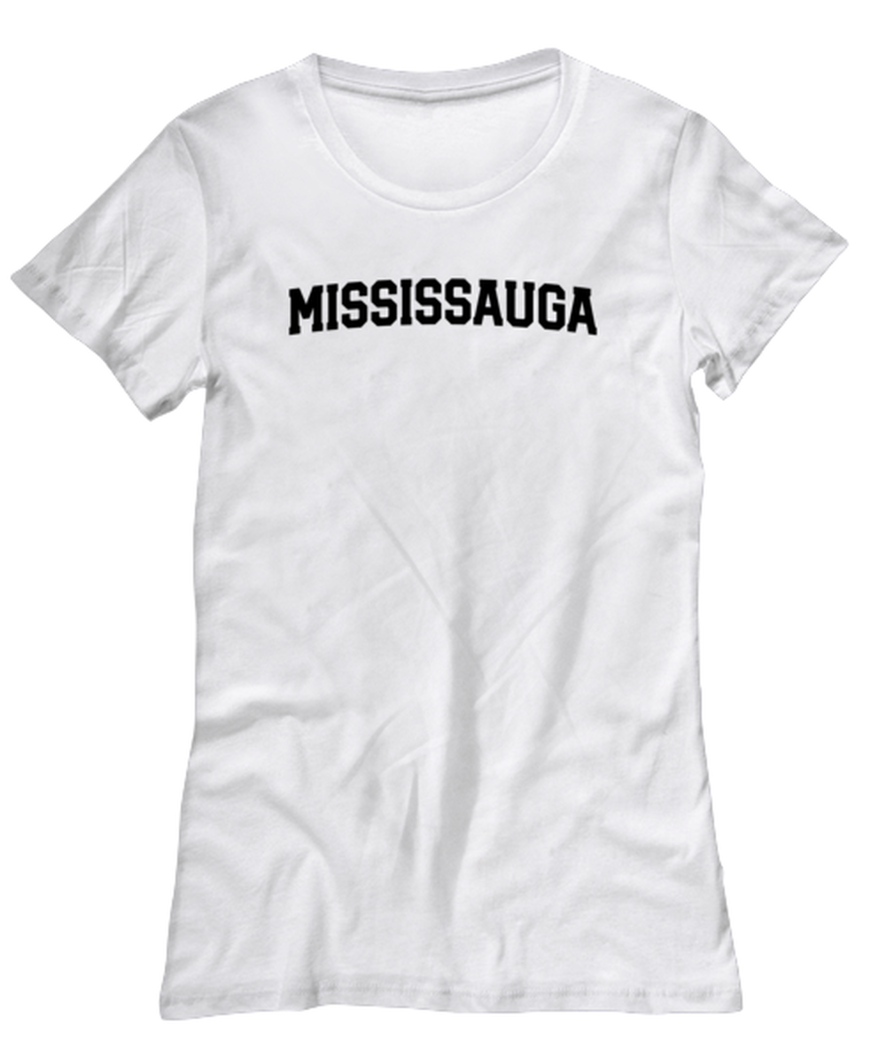 Mississauga Canada Moving Away Womens T Shirt Unique Tshirt Cool Woman Tee