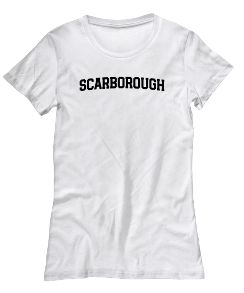 Scarborough Canada Moving Away Womens T Shirt Unique Tshirt Cool Woman Tee