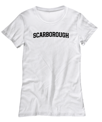 Scarborough Canada Moving Away Womens T Shirt Unique Tshirt Cool Woman Tee